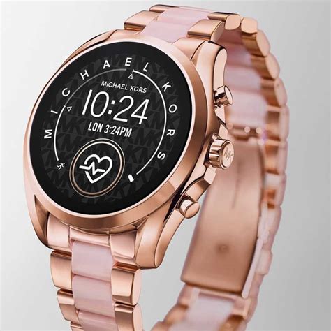 michael kors access bradshaw 2 pavé rose gold tone smartwatch|Michael Kors Bradshaw 2 review .